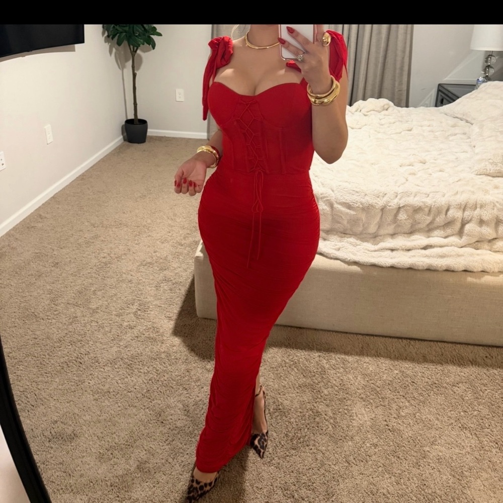 Label Nue Red Women's Dress